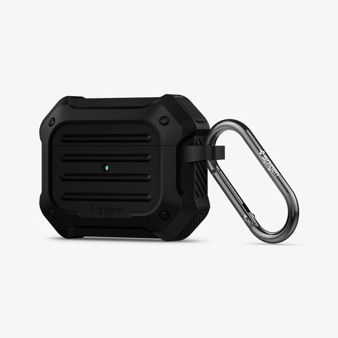 ASD00537 - Apple AirPods Pro Case Tough Armor in black showing the front